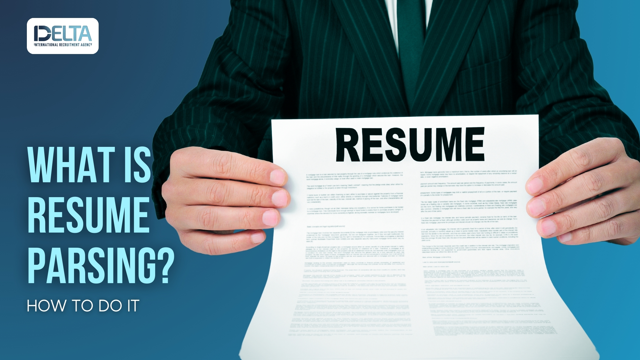 What Is Resume Parsing? How to do it